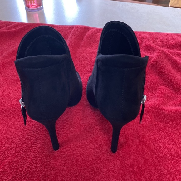 Charming Charlie black peep toe booties - Picture 7 of 10